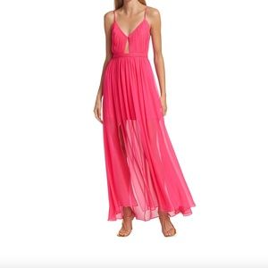 Tamar Silk Cutout Maxi Dress from Alice + Olivia